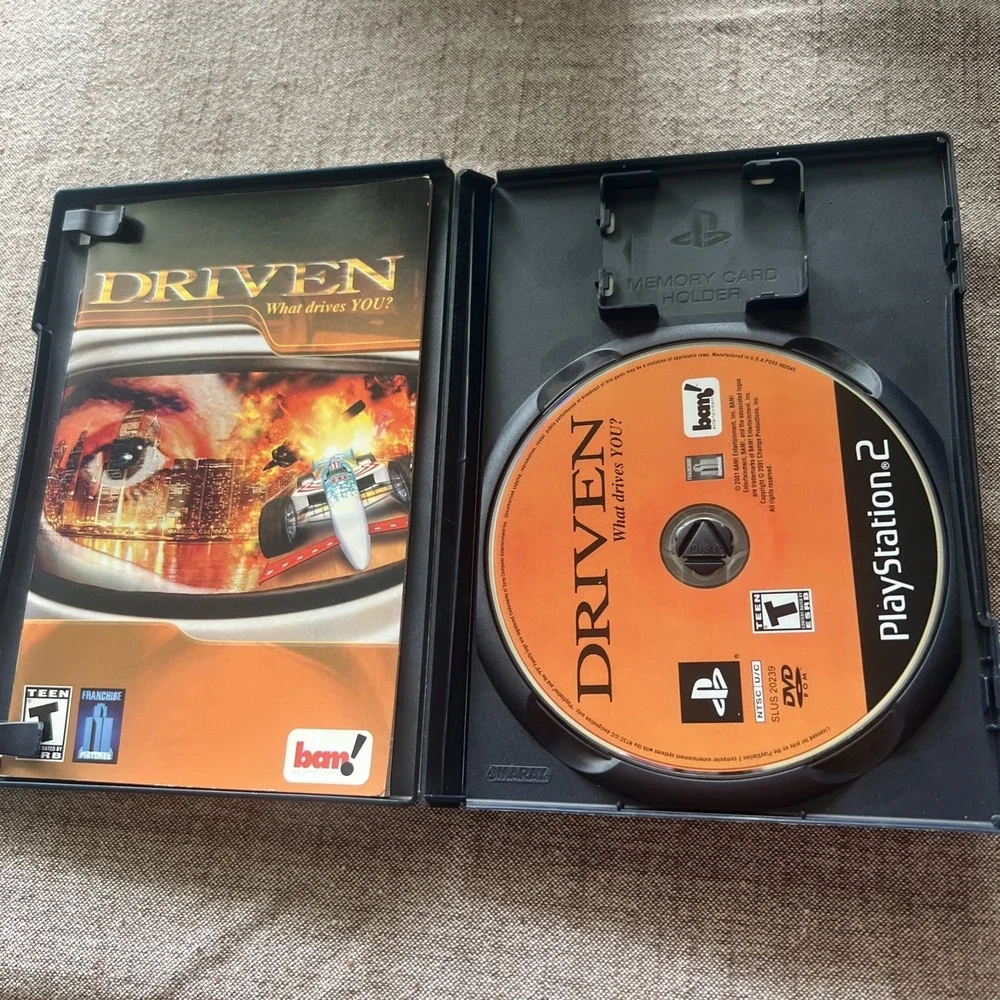 Driven (Sony PlayStation 2, 2001) PS2